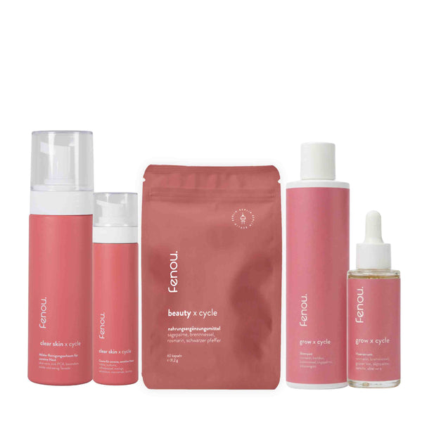 set definitivo para cabello y piel